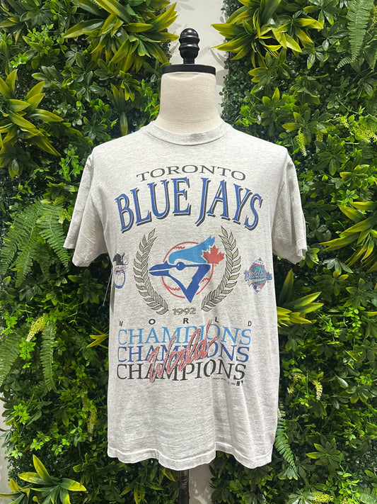 (Mens Large) 1992 Toronto Blue Jays Shirt 007