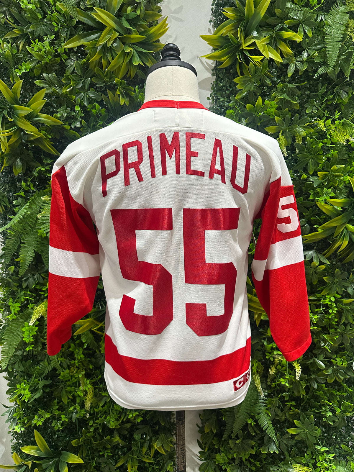 (Womens Large) 90s Detroit Red Wings 'Keith Primeau' Jersey 007