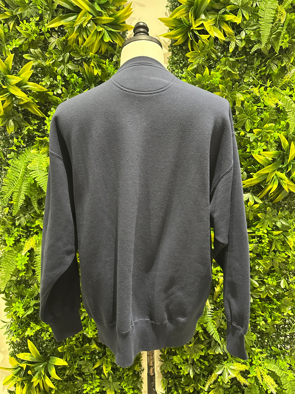 (Mens Large) 90s Notre Dame Spell-Out Sweater 007