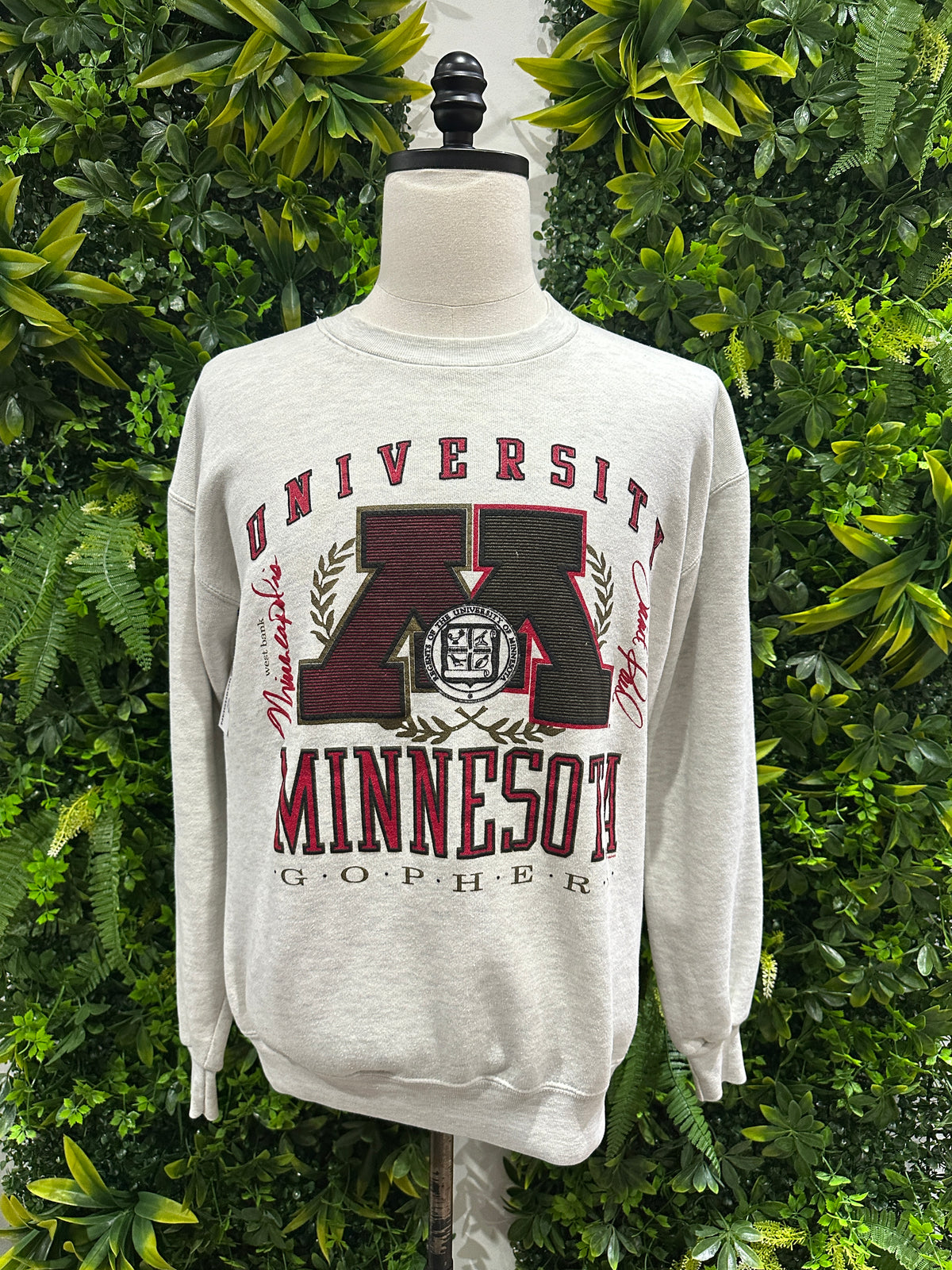 (Mens Large) 90s University of Minnesota Gophers Sweater 007
