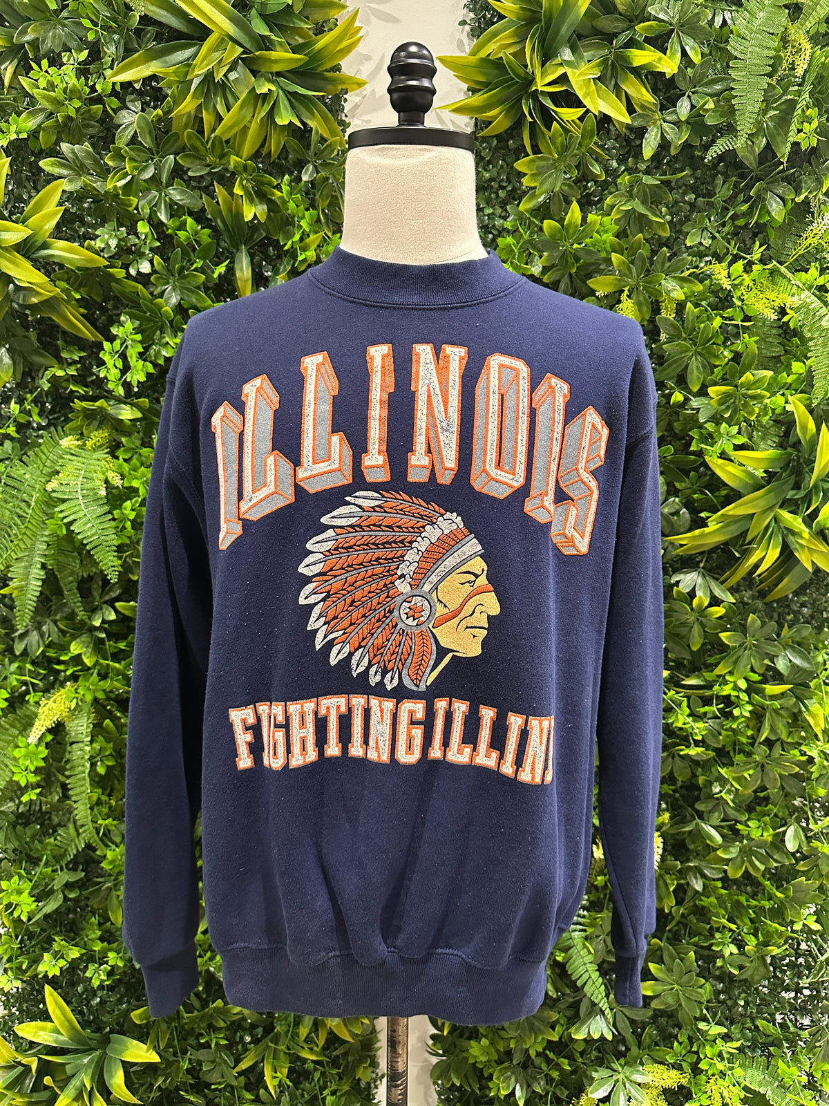 (Mens Large) 90s University of Illinois Sweater 007