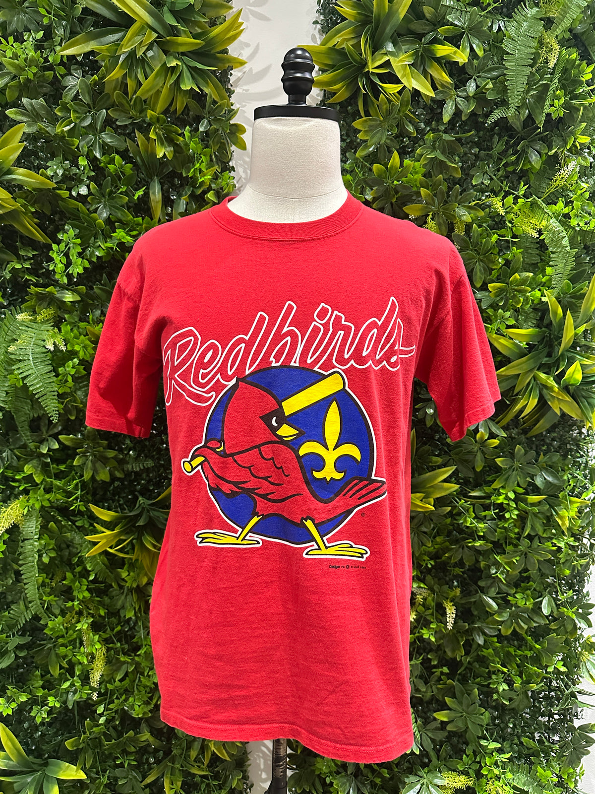 (Mens Large) 1983 St.louis Cardinals 'Red Birds' Shirt 007