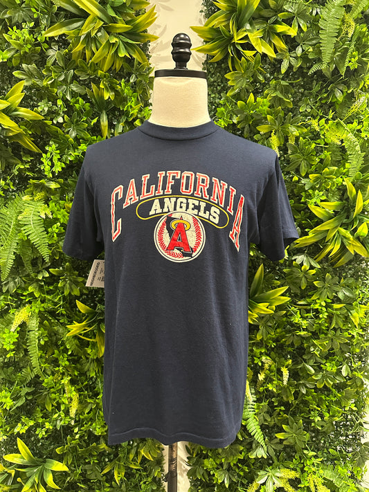 (Mens Large) 80s Los Angeles Angels Shirt 007