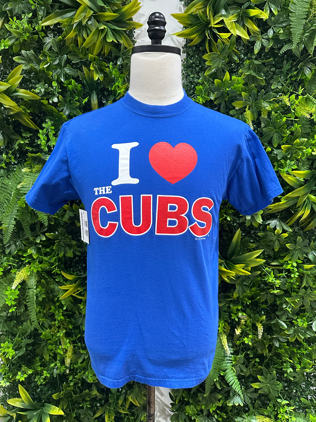 (Mens Medium) 2004 Chicago Cubs 'I Love Cubs' Shirt 007