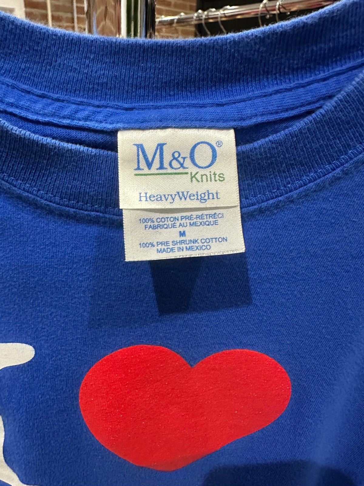 (Mens Medium) 2004 Chicago Cubs 'I Love Cubs' Shirt 007