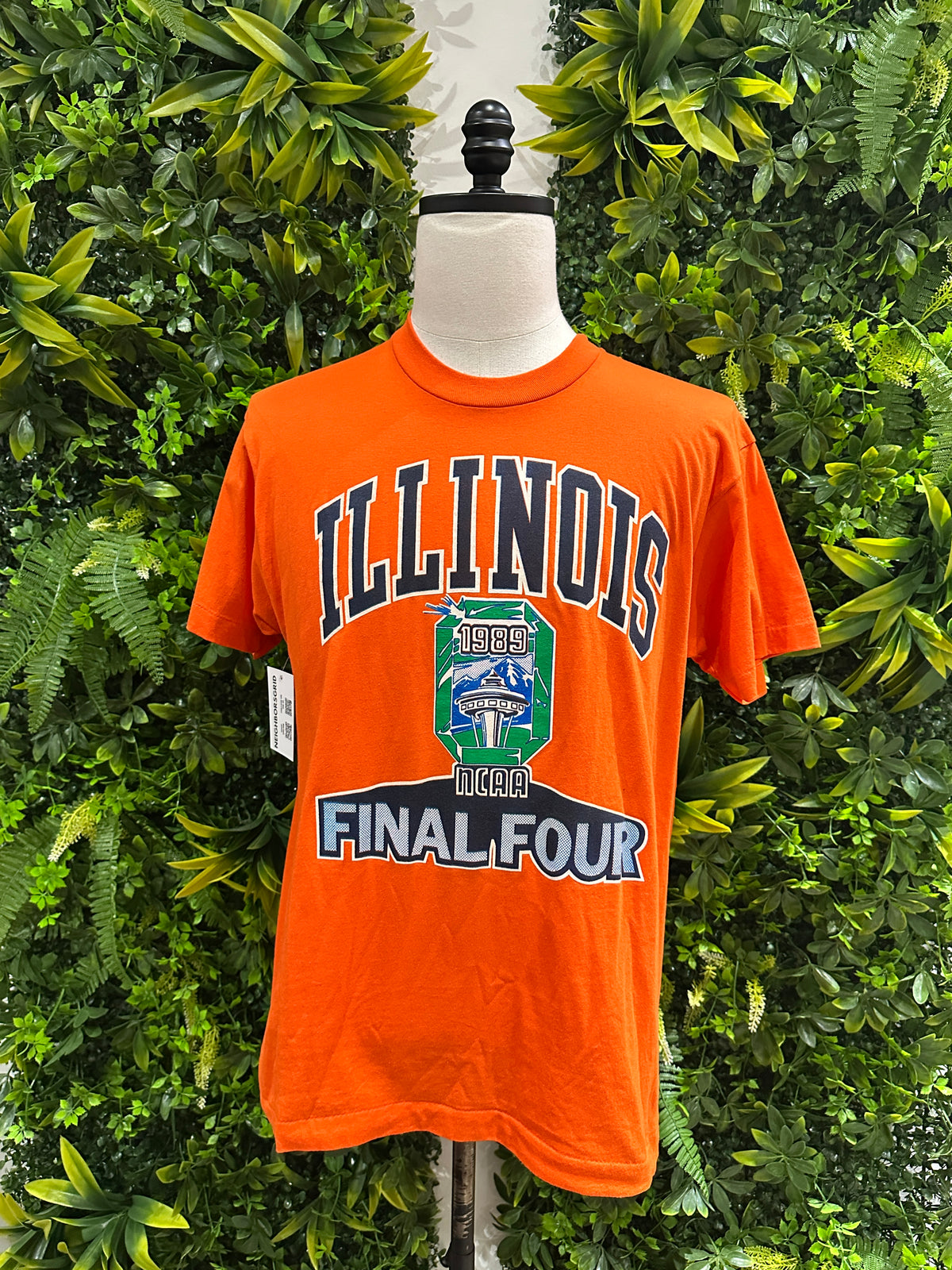 (Mens Large) 1989 University of Illinois Final Four Shirt 007