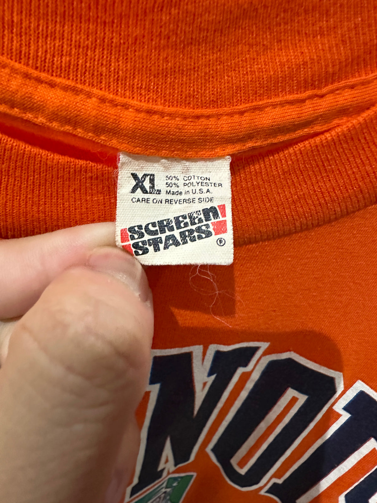 (Mens Large) 1989 University of Illinois Final Four Shirt 007