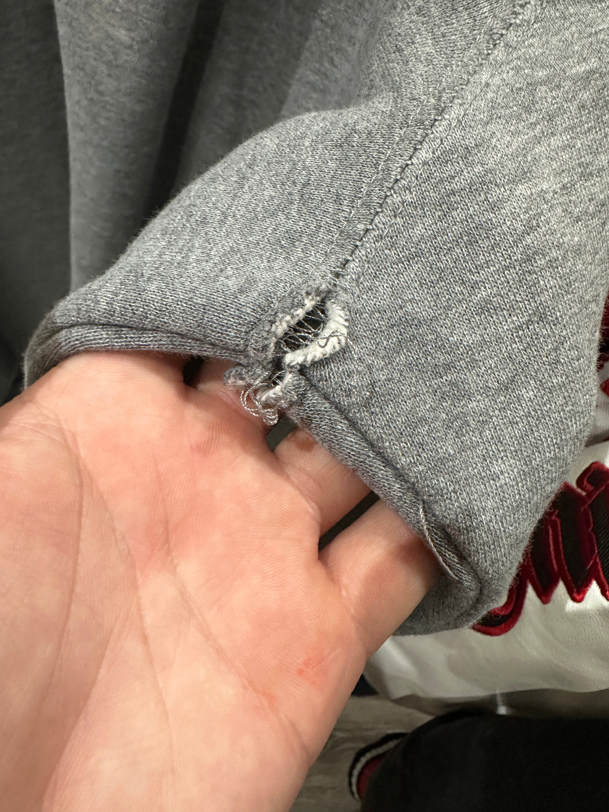(Mens 2X) 90s University of Wisconsin Sweatshirt 007