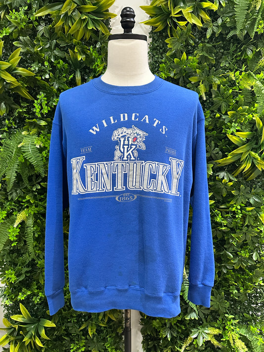 (Mens Large) 90s University of Kentucky Wildcats Sweater 007