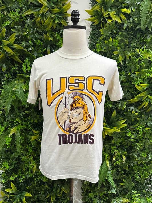 (Mens Small) 80s USC Trojans Shirt 007