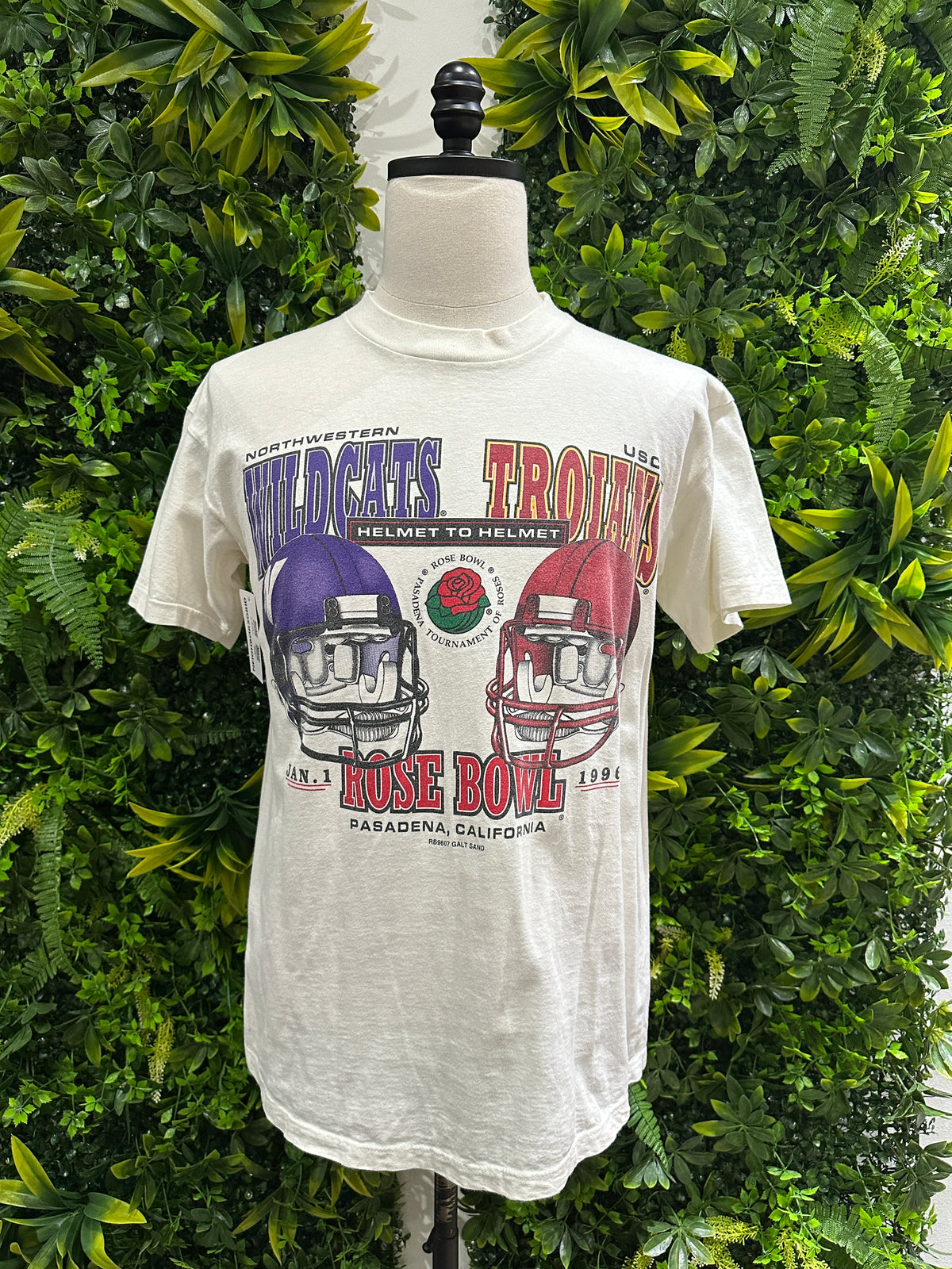 (Mens Medium) 1994 Northwestern Vs. USC shirt 007