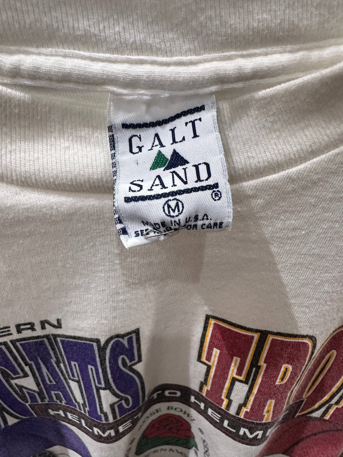 (Mens Medium) 1994 Northwestern Vs. USC shirt 007
