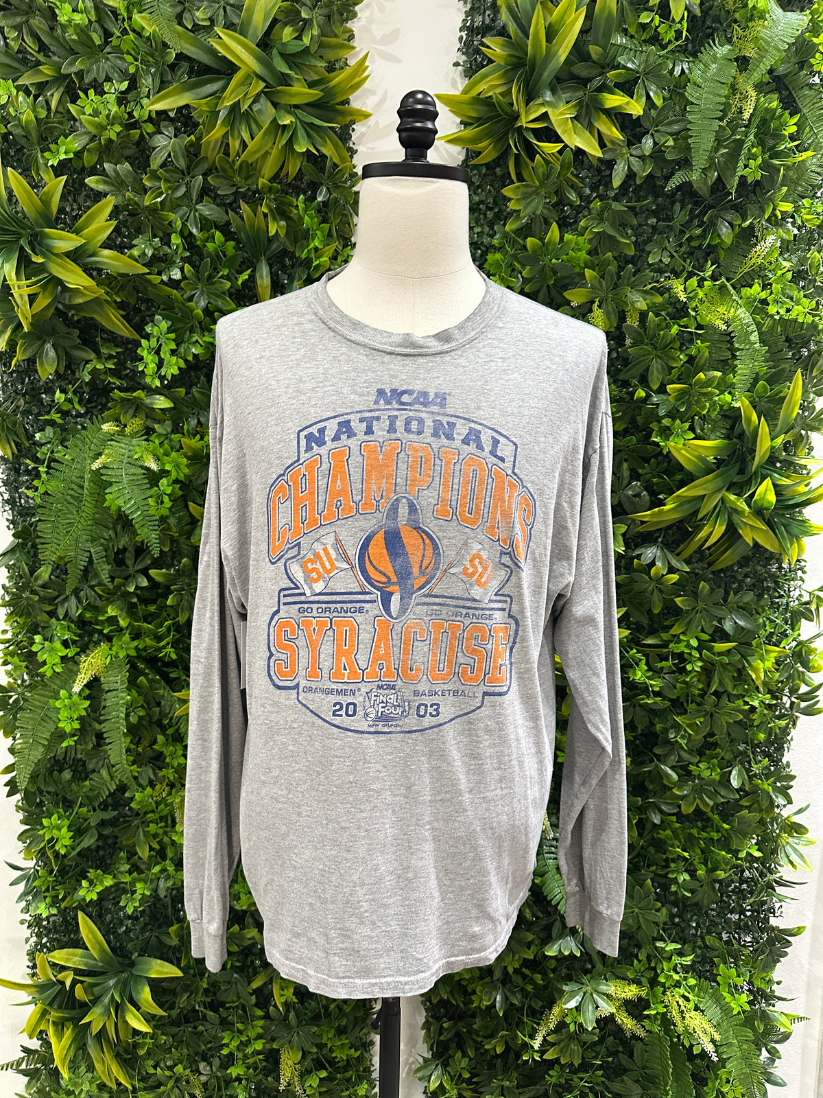 (Mens XL) 2003 Syracuse National Champ Long-Sleeve Shirt 007