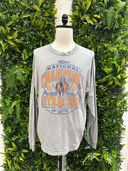 (Mens XL) 2003 Syracuse National Champ Long-Sleeve Shirt 007