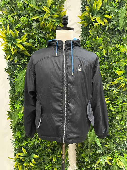 (Womens Medium) 90s Nike Black Jacket 007