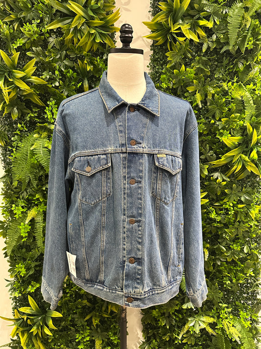(Mens XL) Levi's Strauss Blue Denim Jacket 007