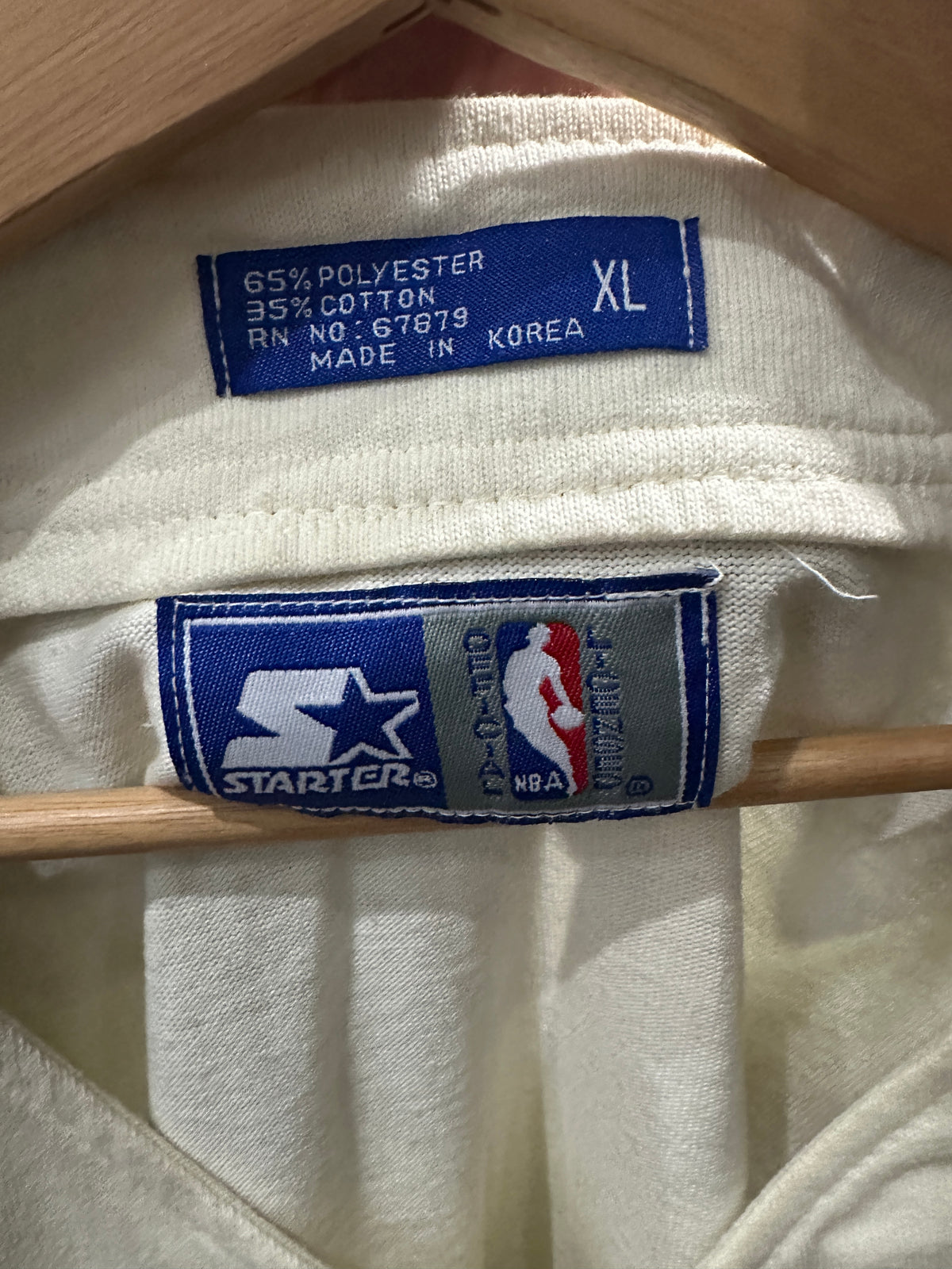(Mens XL) 90s Starter Chicago Bulls Baseball Jersey