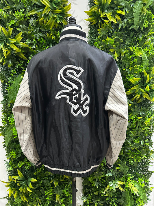 (Mens Large) MLB Chicago White Sox Light Jacket