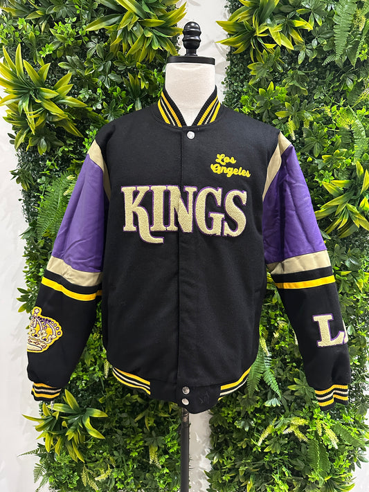 (Mens XL) NHL Los Angeles Kings Reversible Varsity Jacket