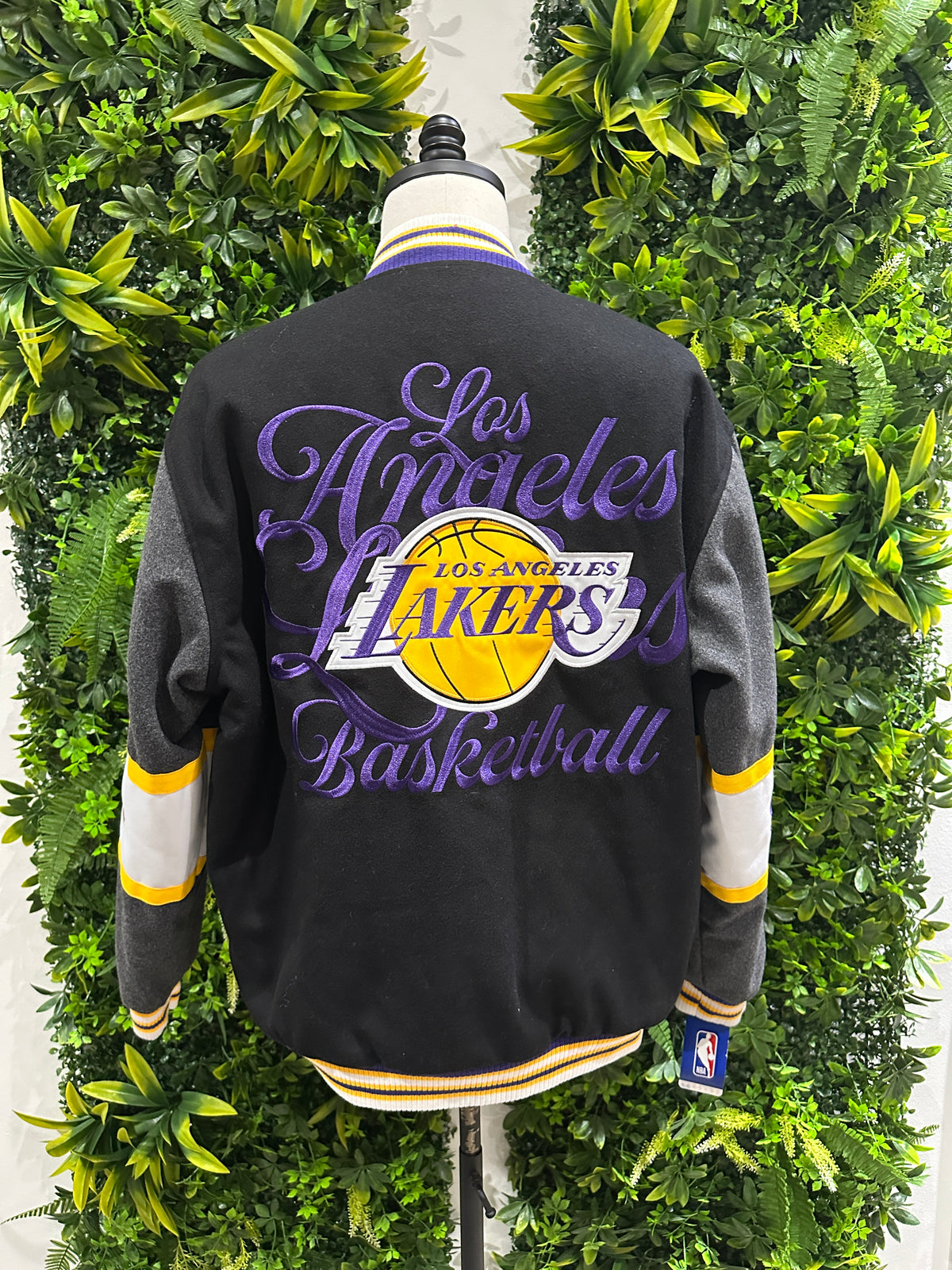 (Mens XL) NBA L.A Lakers Reversible Varsity Jacket