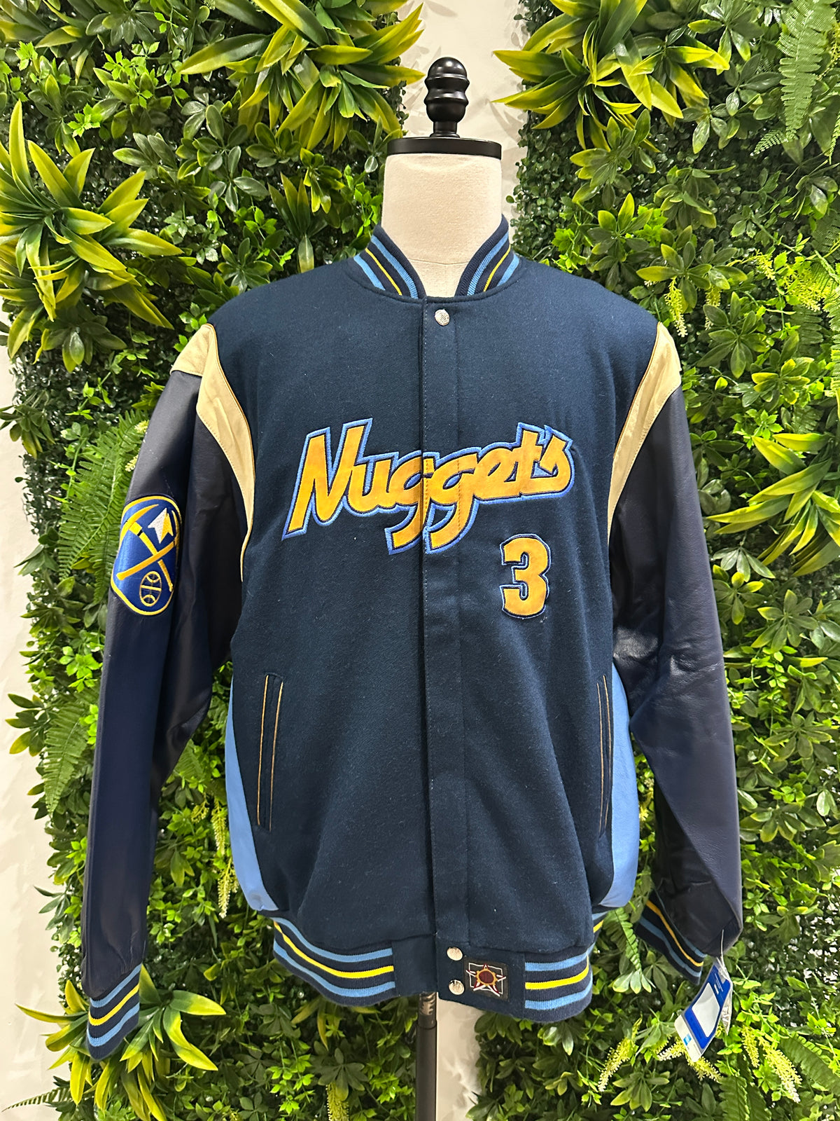 (Mens XL) NBA Denver Nuggets Varsity Jacket