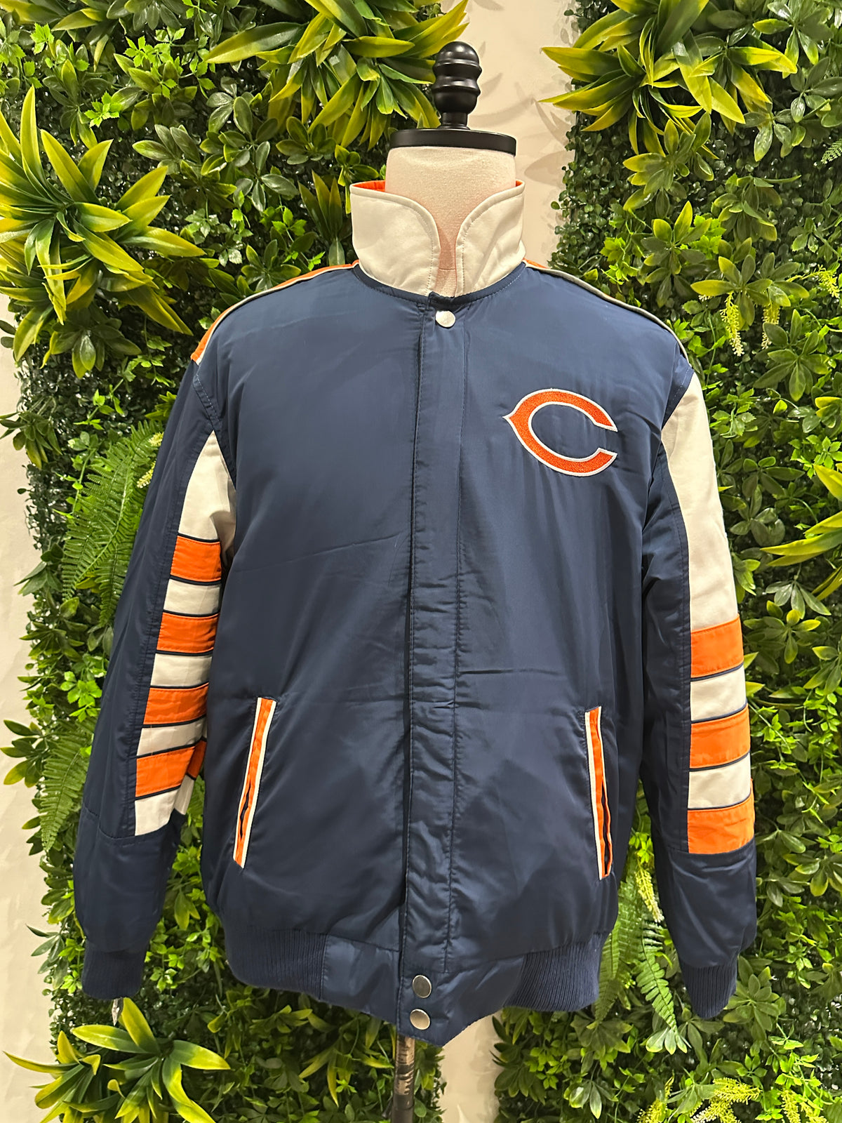 (Mens Large) NFL Chicago Bears Reversible Jacket