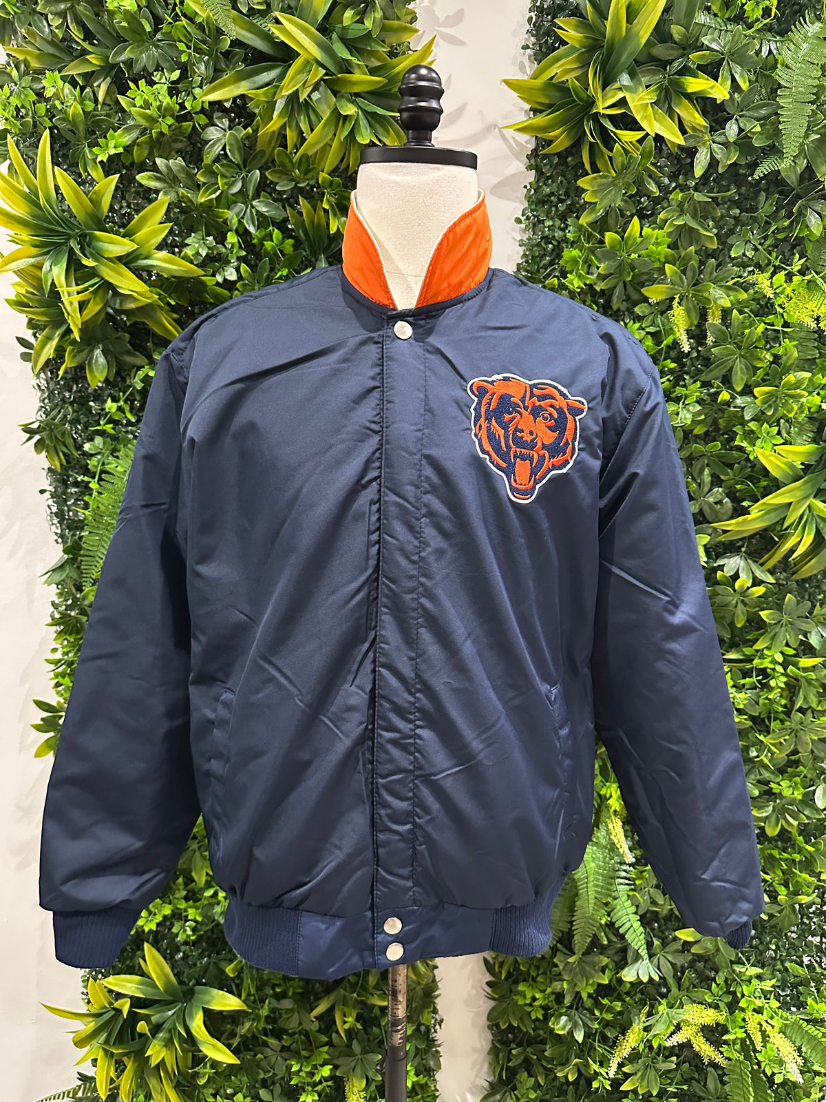 (Mens Large) NFL Chicago Bears Reversible Jacket