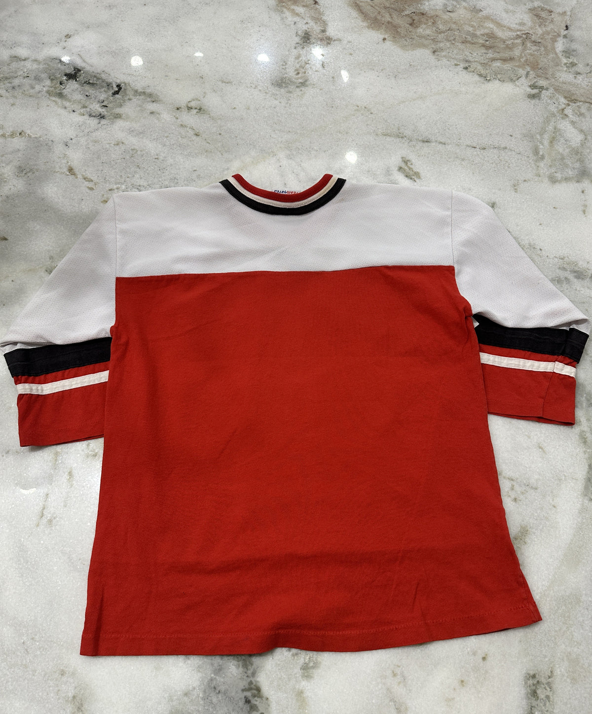 (Kids Large) 90s Chicago Blackhawks Jersey 007