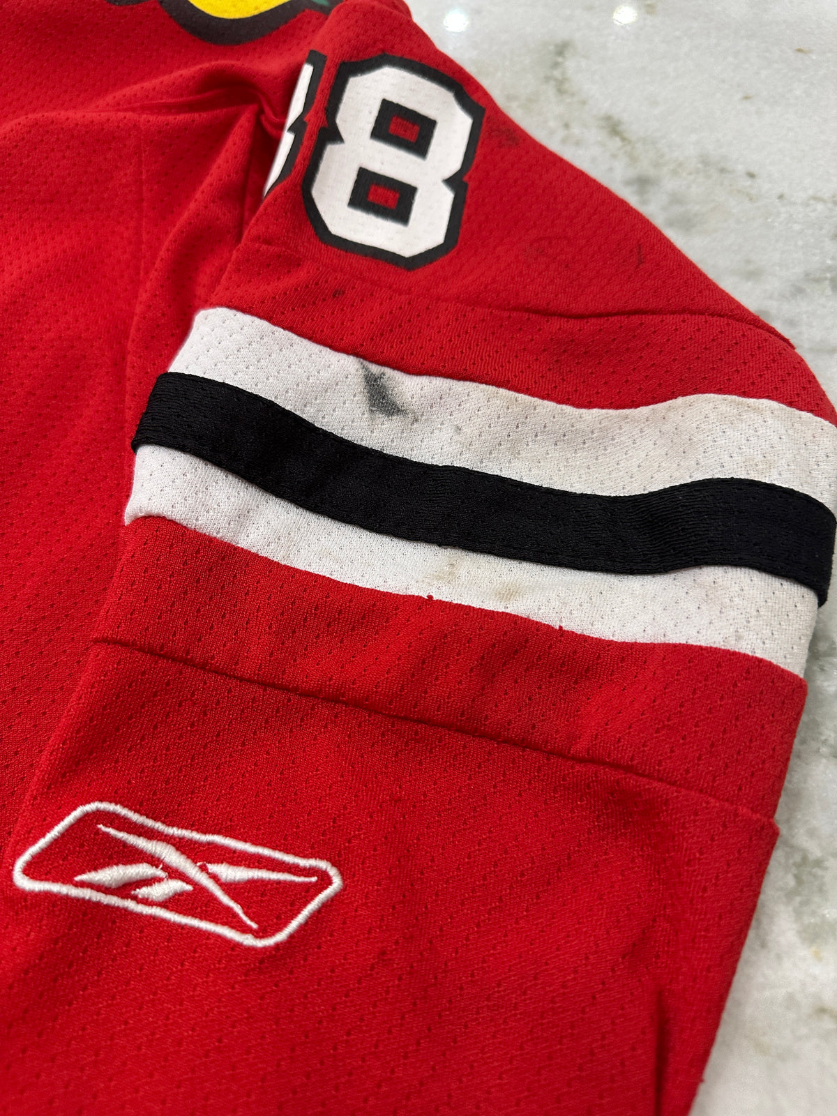 (Kids Small) NHL Chicago Blackhawks 'Patrick Kane' Jersey 007