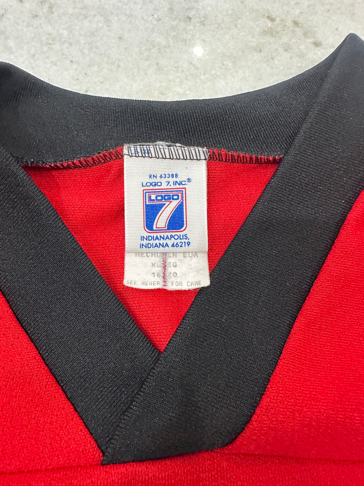 (Kids XL) 90s Chicago Blackhawks Jersey 007