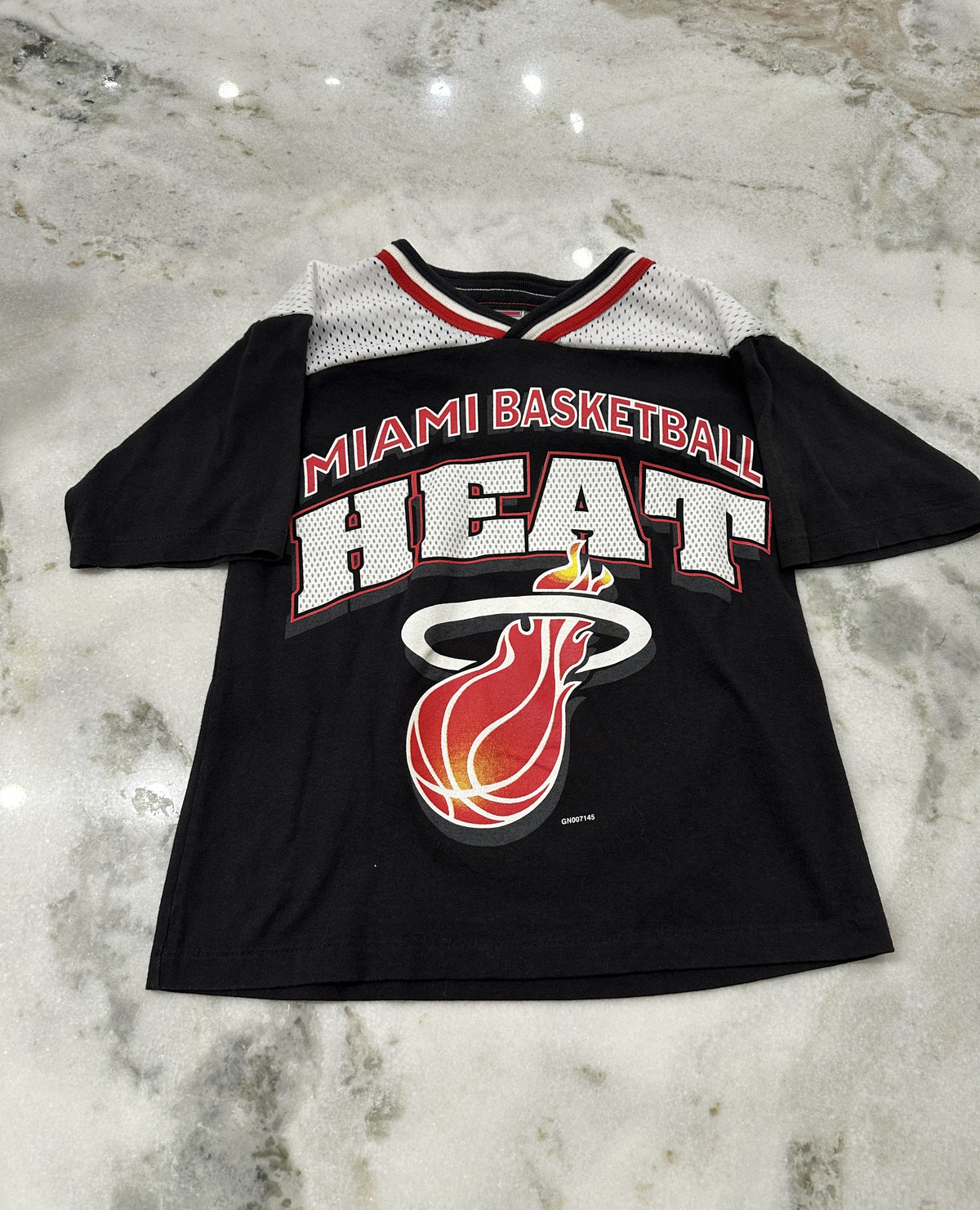 (Kids Small) 90s Miami Heat Basketball Jersey 007