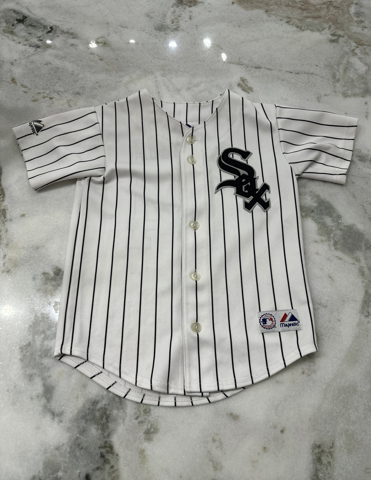 (kids Medium) MLB Chicago White Sox 'Freddy Garcia' Jersey 007