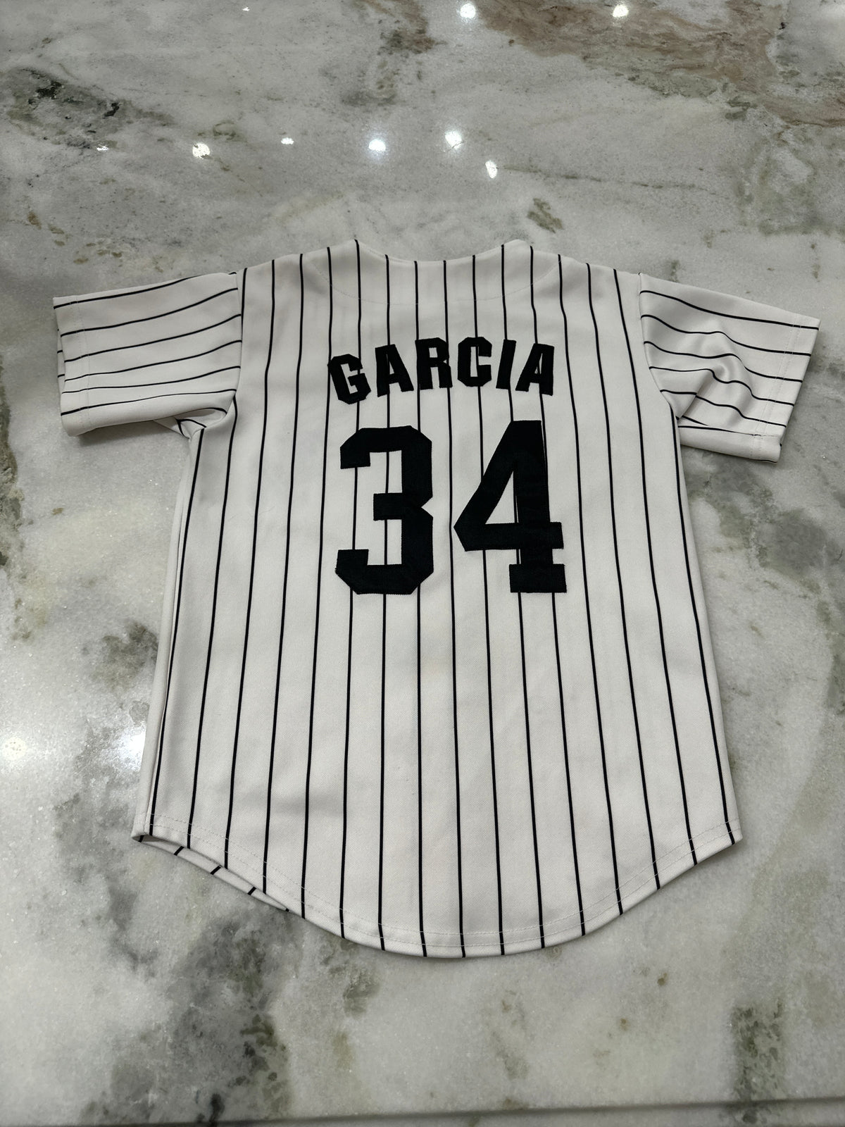 (kids Medium) MLB Chicago White Sox 'Freddy Garcia' Jersey 007