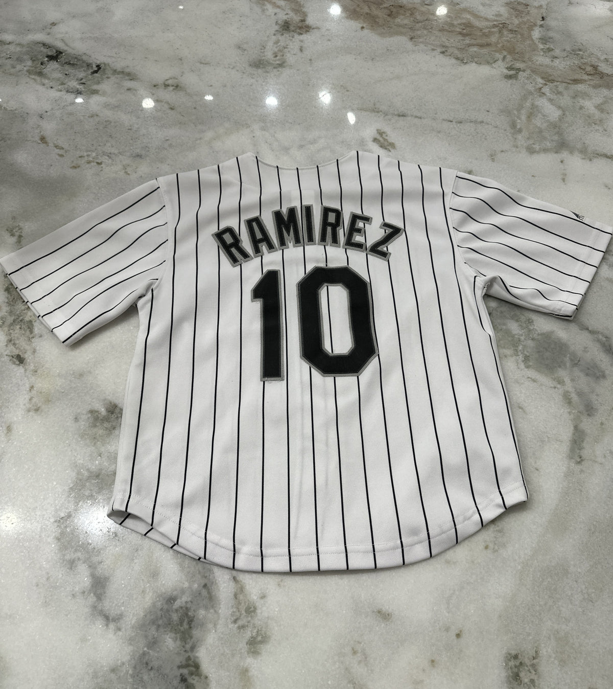 (Kids Medium) MLB Chicago White Sox 'Alexie Ramirez' Jersey 007