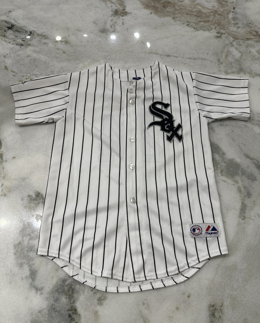 (Kids Medium) MLB Chicago White Sox 'Joe Crede' Jersey 007