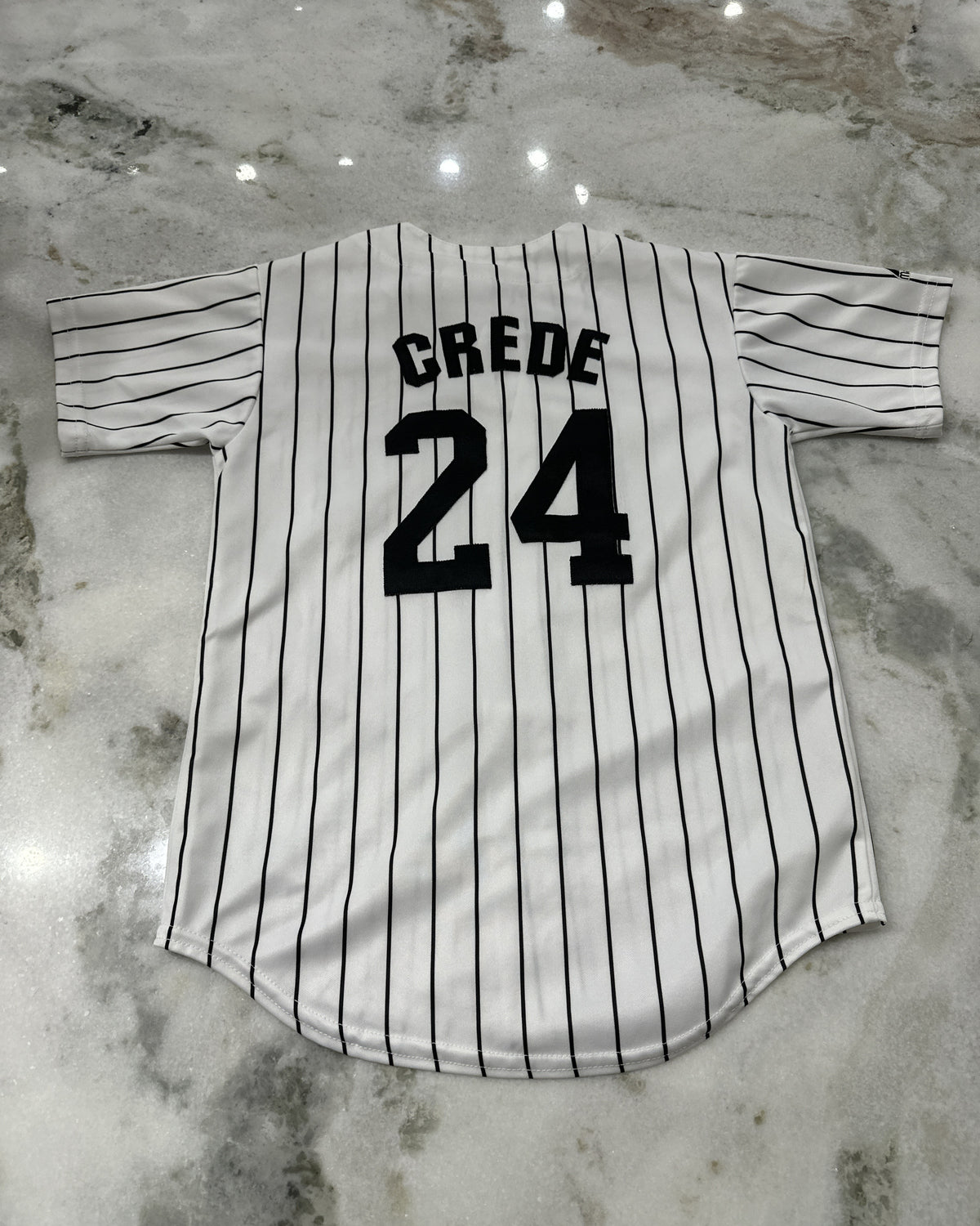(Kids Medium) MLB Chicago White Sox 'Joe Crede' Jersey 007