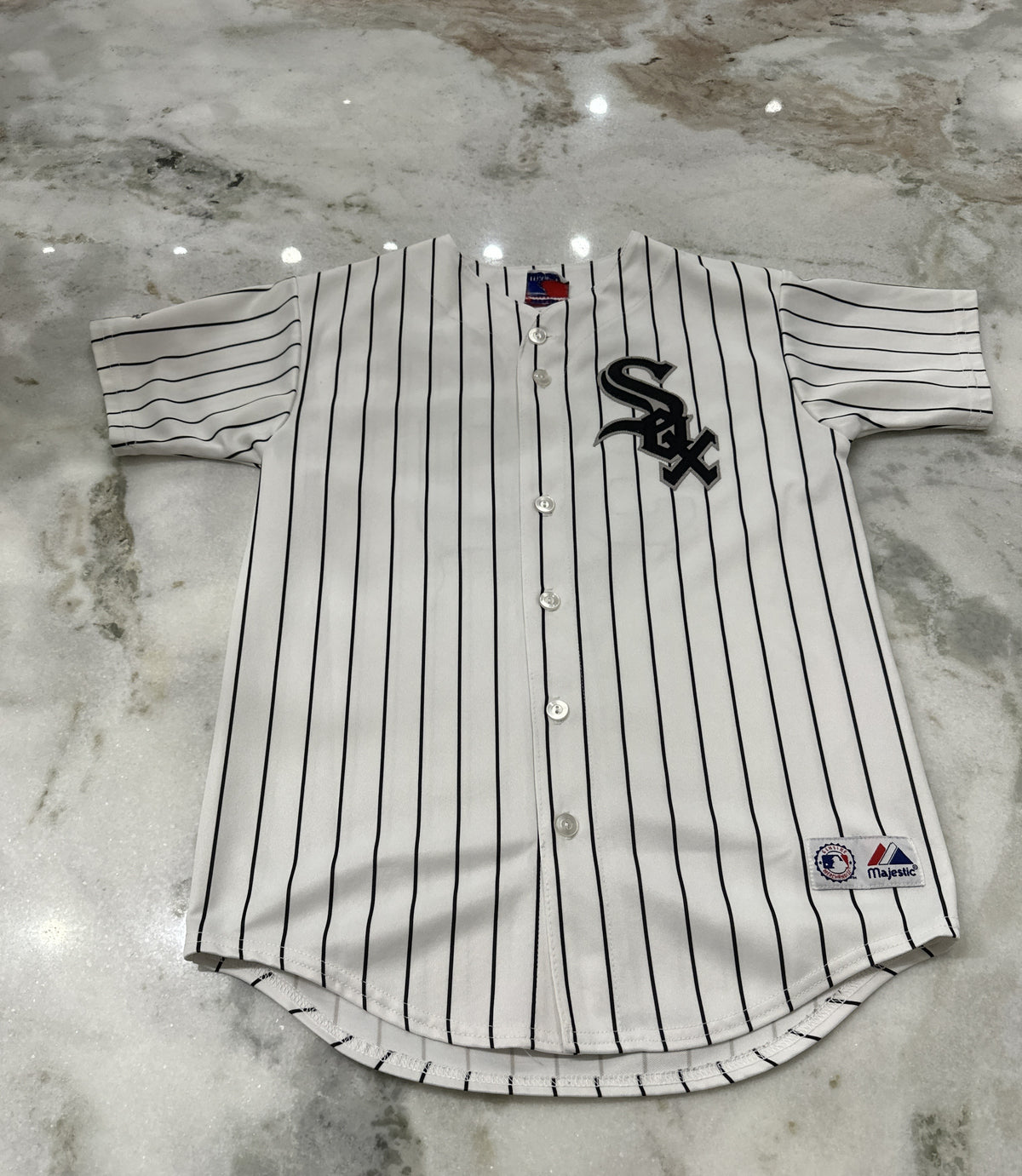 (Kids Large) MLB Chicago White Sox 'Nick Swisher' Jersey 007