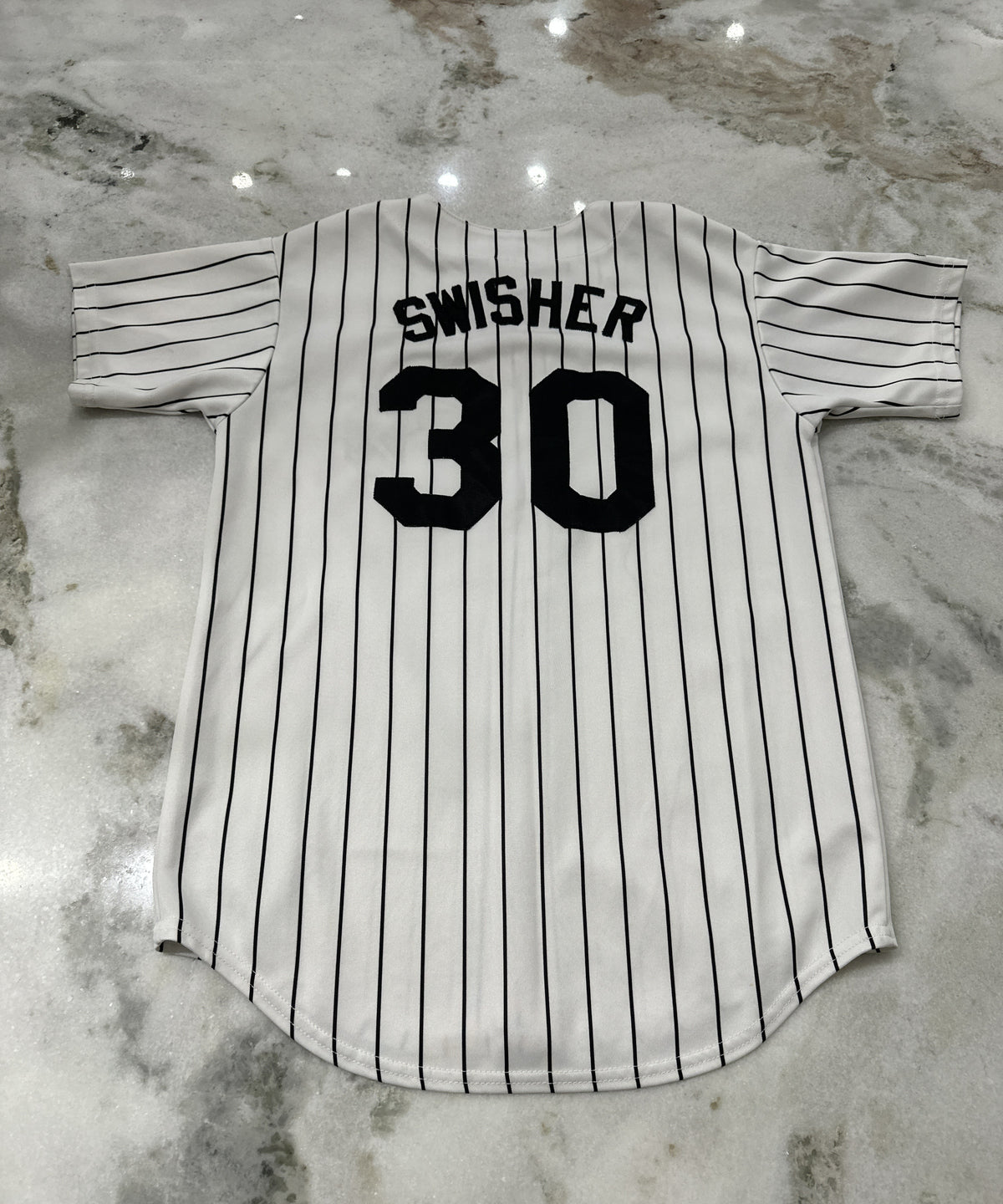 (Kids Large) MLB Chicago White Sox 'Nick Swisher' Jersey 007