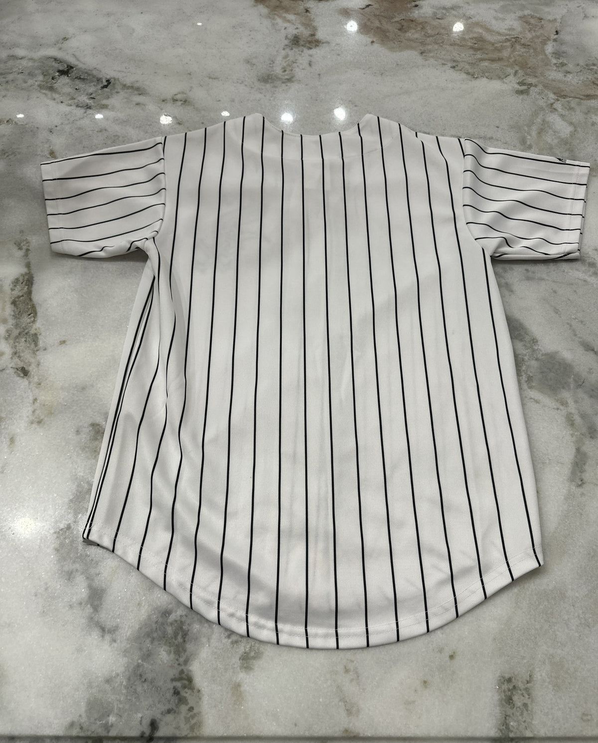 (Kids Large) MLB Chicago White Sox Pin Stripe Jersey 007
