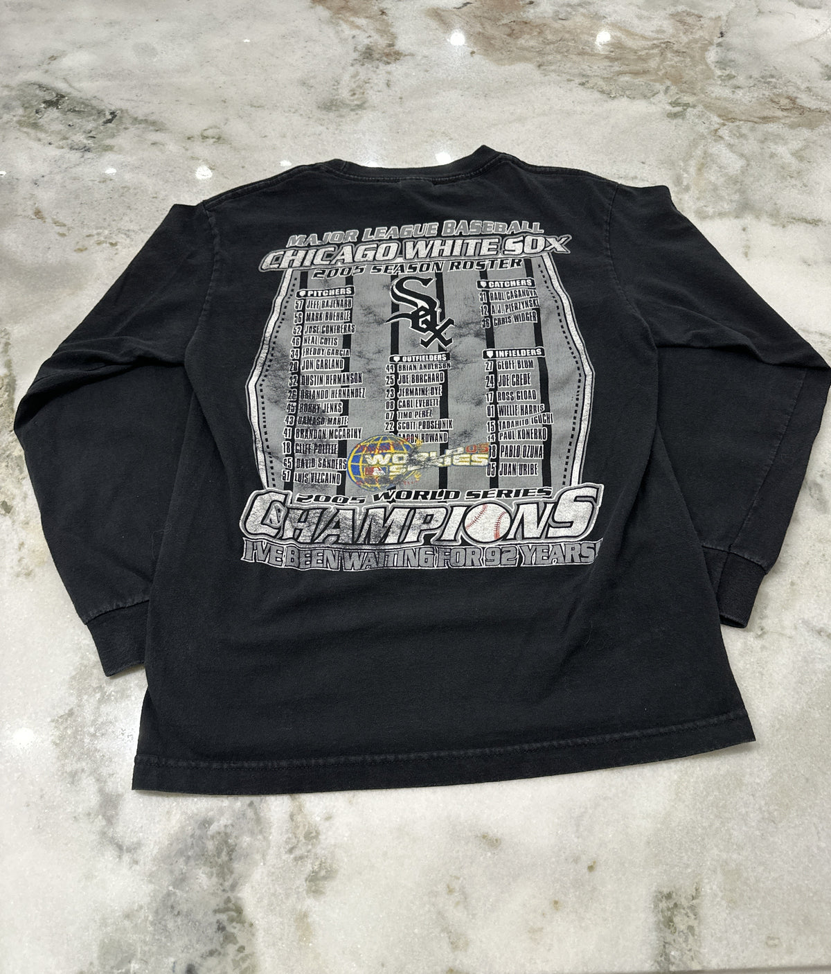 (Kids Medium) 2005 Chicago White Sox World Serires Champs Shirt 007