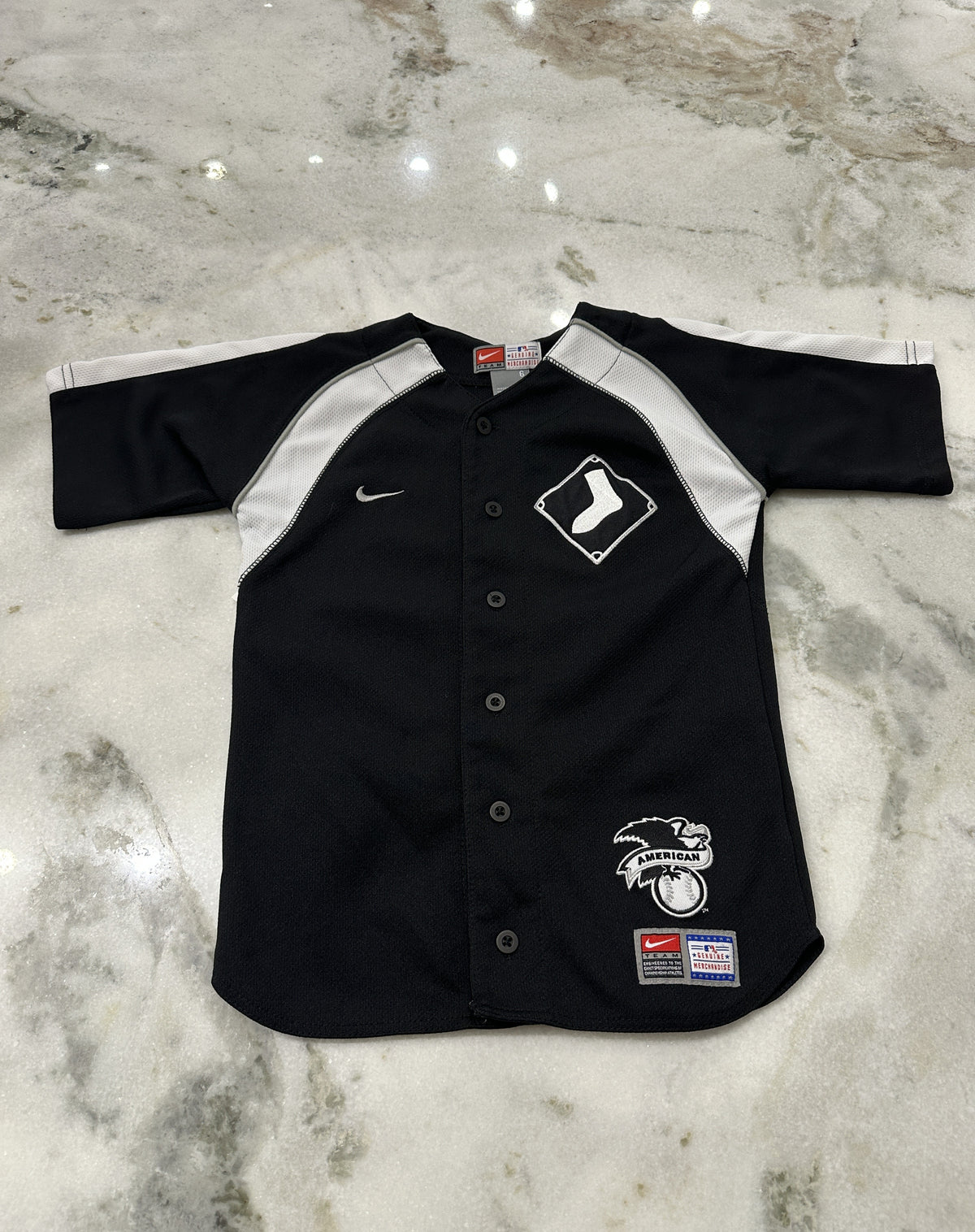 (Kids Small) Nike Chicago White Sox Jersey 007