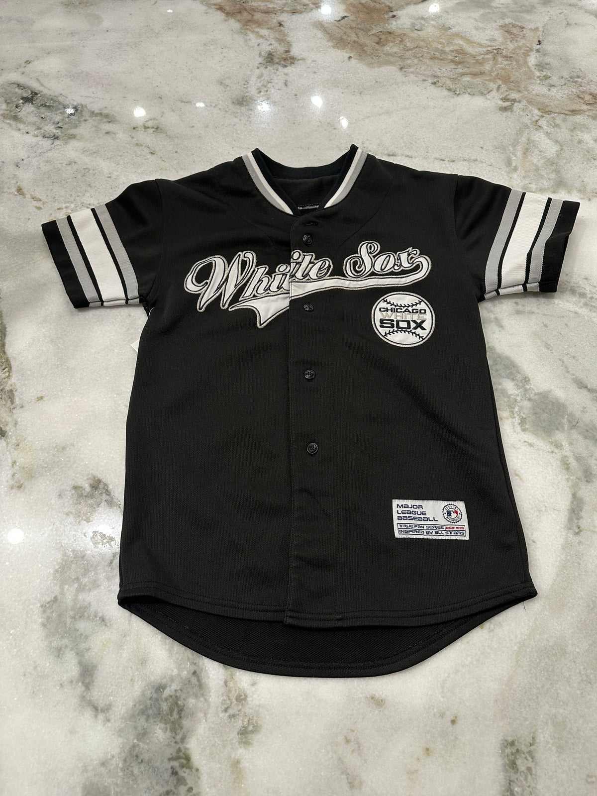 (Kids Medium) MLB Chicago White Sox 'Paul Konerko' Jersey 007