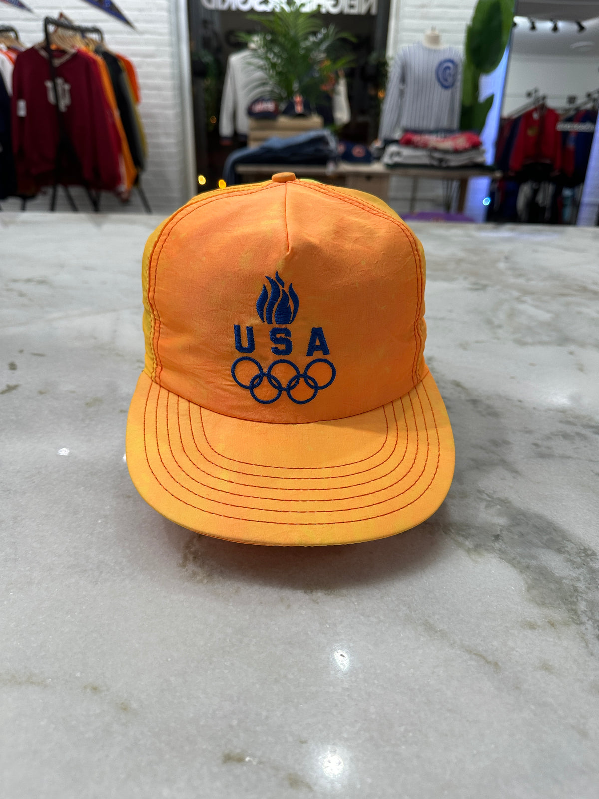 90s USA Olympic Snap-Back Hat