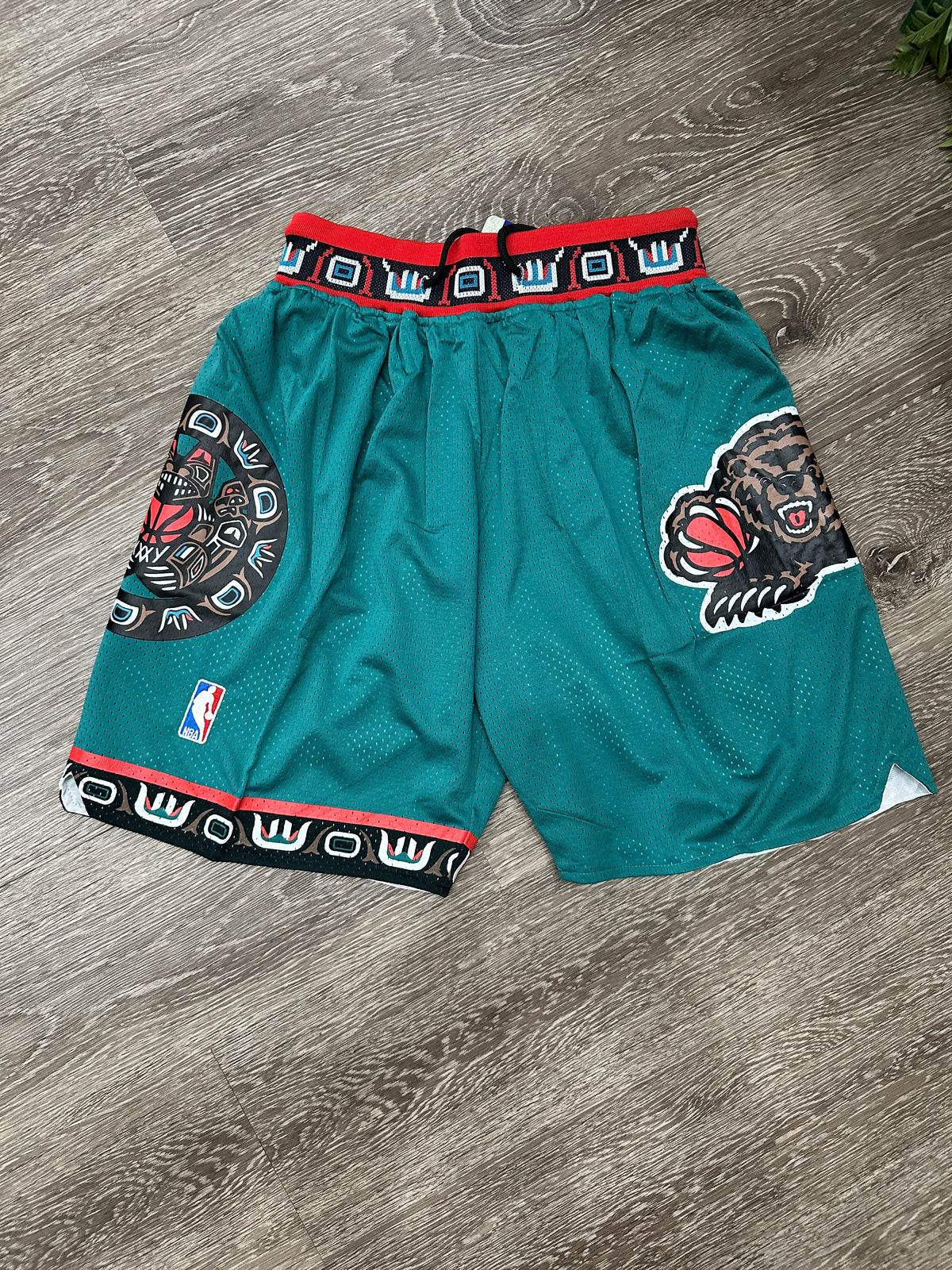 (Mens Large) NBA Minnesota Grizzlie's Basketball Shorts