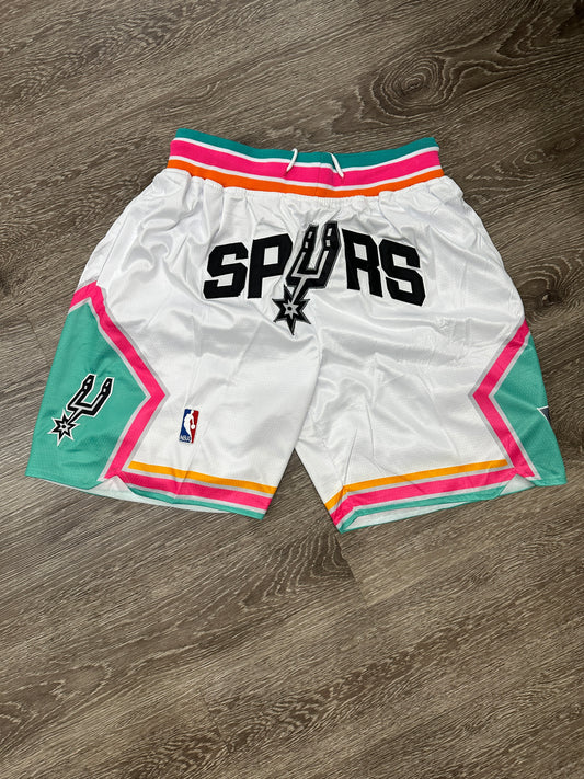 (Mens Medium) NBA San Antonio Spurs Basketball Shorts