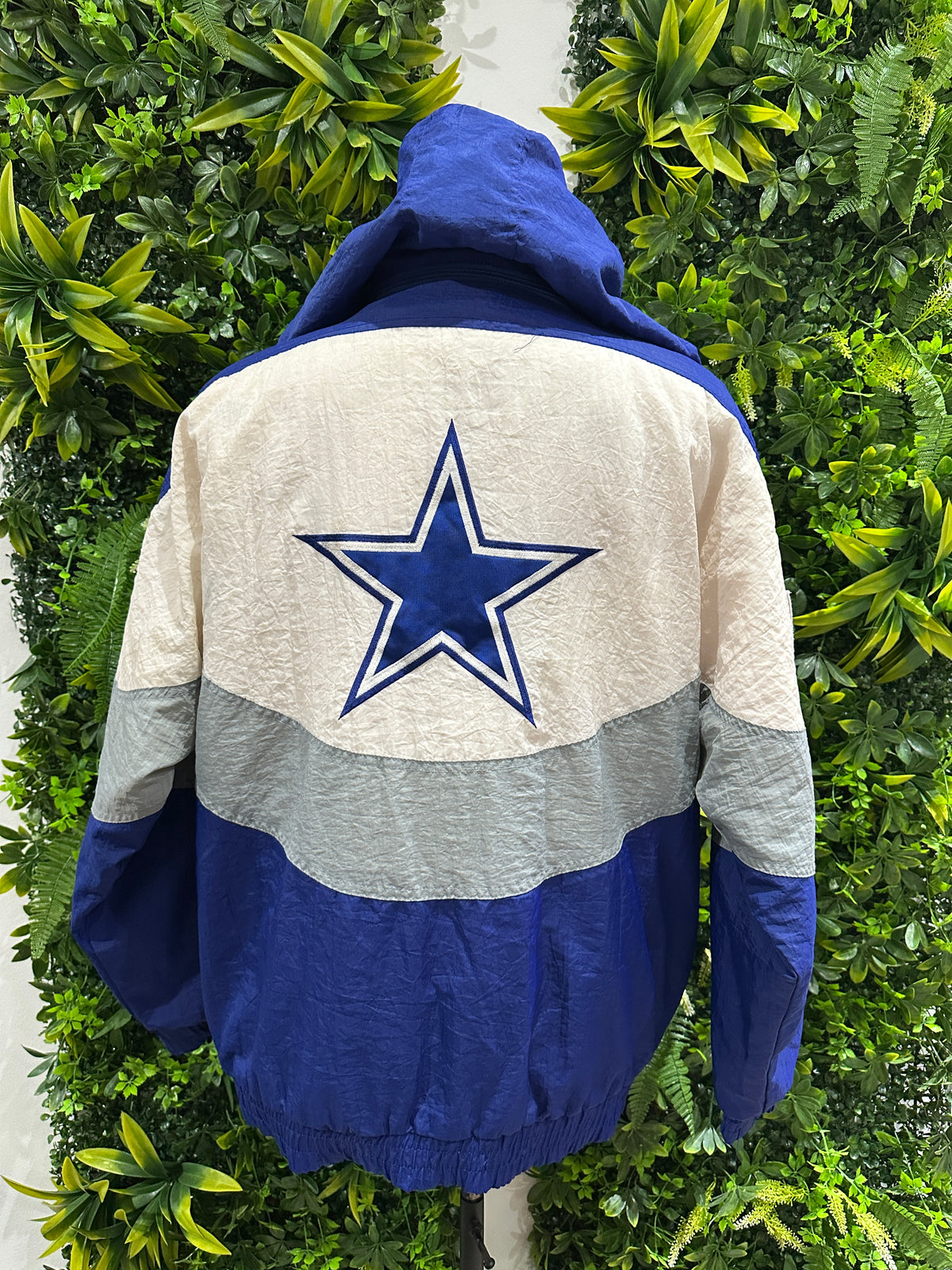 (Mens Large) 90s Dallas Cowboys Puffer Jacket 007