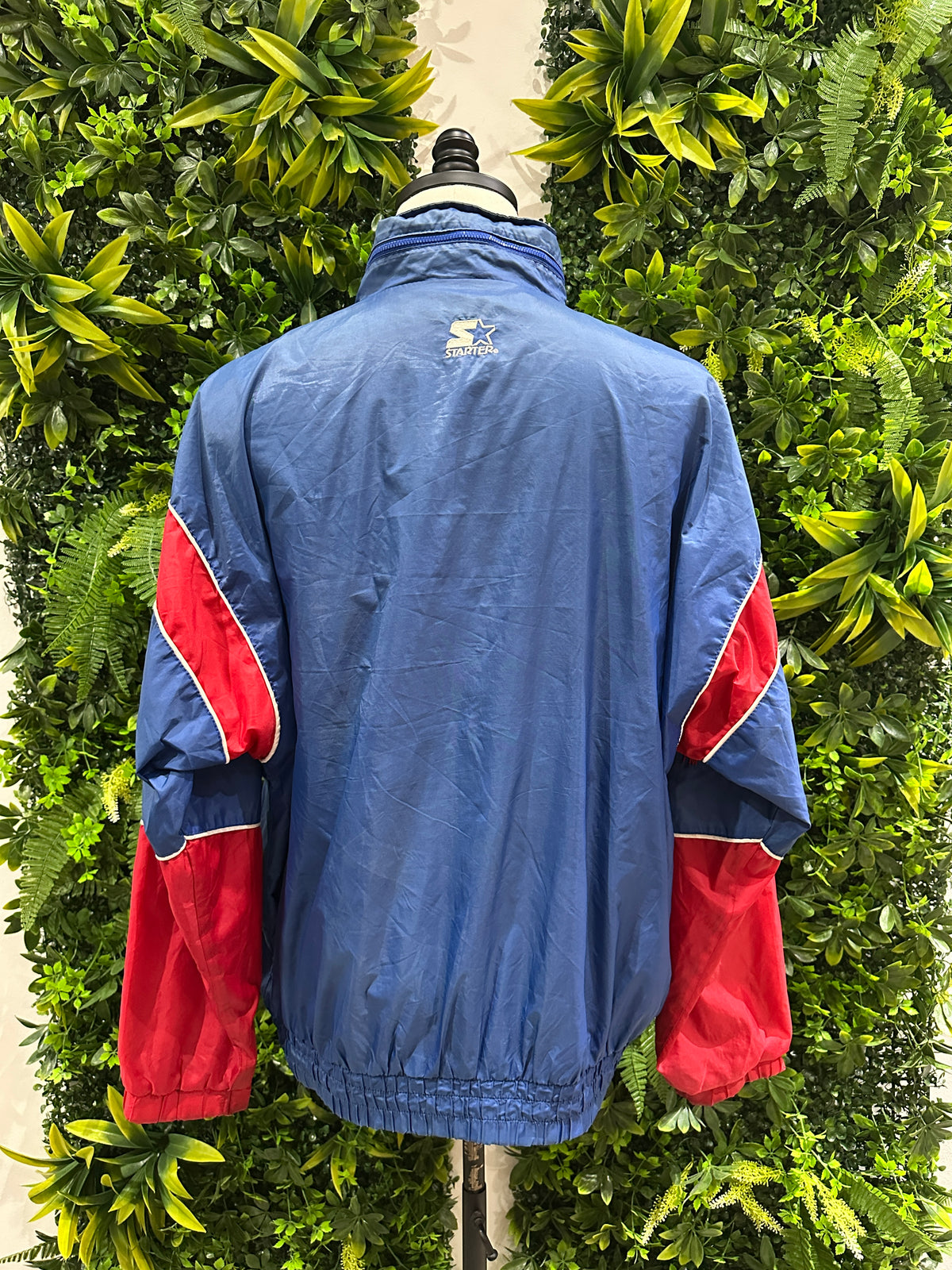 (Mens Large) 90s Starter New York Giants Windbreaker 007