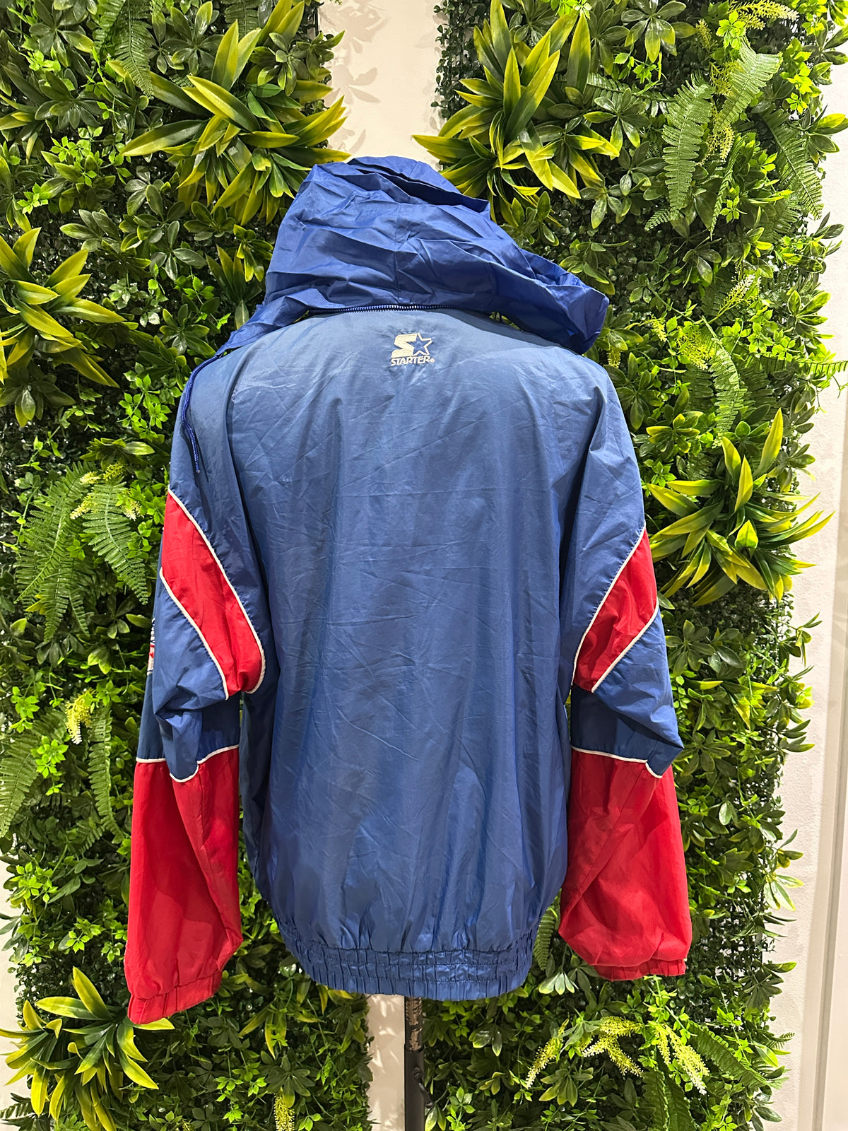 (Mens Large) 90s Starter New York Giants Windbreaker 007