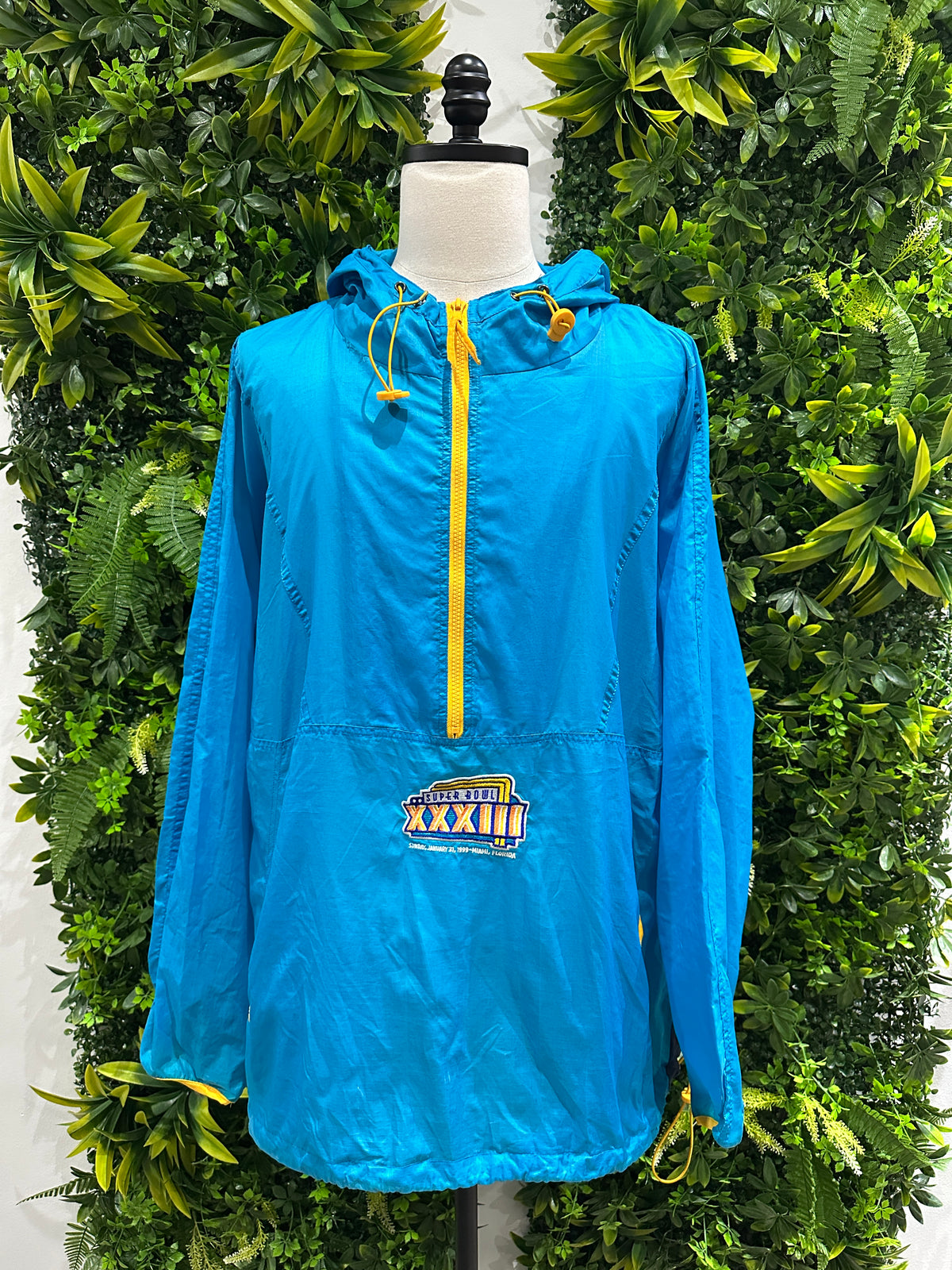 (Mens 2X) 1999 Superbowl XXXlll Windbreaker 007