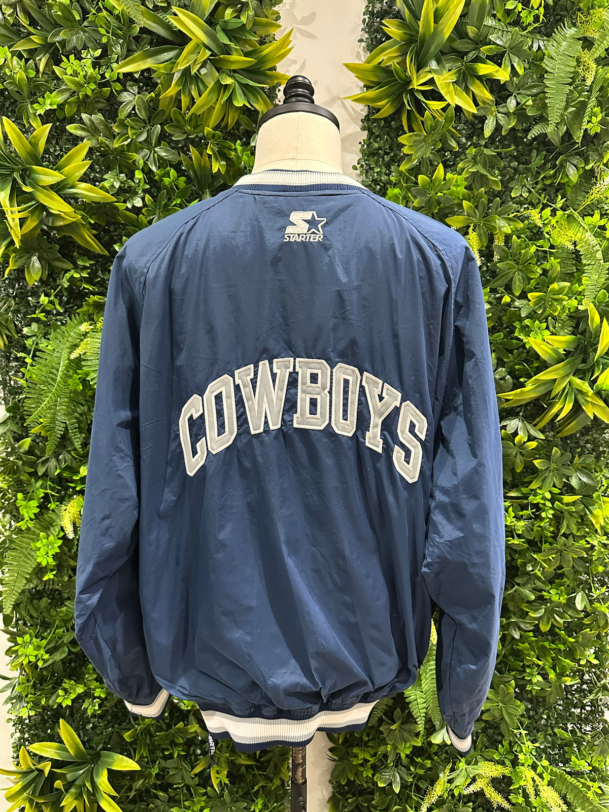 (Mens Large) 90s Stater Dallas Cowboys Windbreaker 007